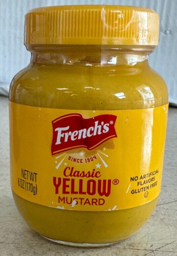 Botellas de vidrio Heinz Ketchup y tarros frescos de mostaza French's! Kosher OU - Imagen 3 de 4