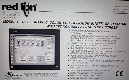 Red Lion G315C - Picture 5 of 5