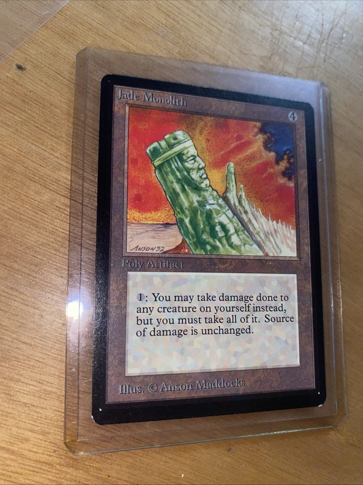 MTG Jade monolith Beta - Image 2 of 4