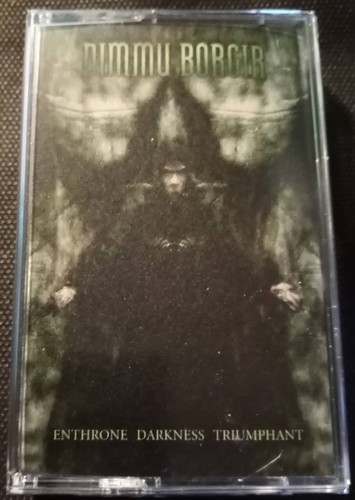 Dimmu Borgir - Enthrone Darkness Triumphant Cassette New Satyricon Emperor Absu - Picture 3 of 5