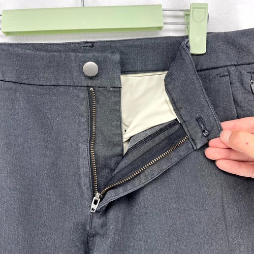 Lululemon Herren ABC Stretch Baumwolle Vera Twill grau Hose Größe 32 x 30 - Bild 8 von 12