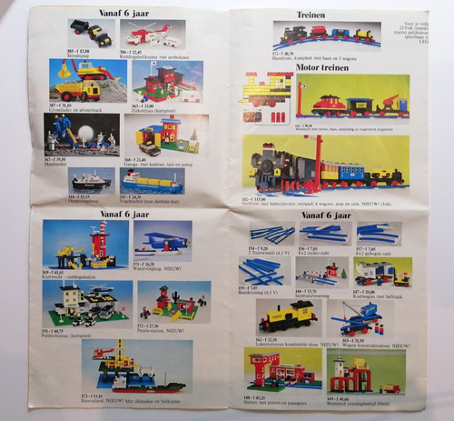 Brochure Publicité LEGO 67 Néerlandais Dutch Nederlands Basic Train Duplo Town - Imagen 5 de 5