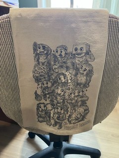 Trolls: A Field Study Tea Towel Thomas Dambo