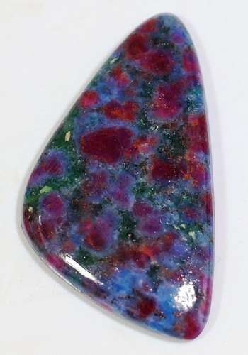 Summer offer Natural Red Ruby Sapphire In Blue Kaynite Fancy Cabochon Gemstone - Picture 15 of 29