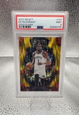 2022-23 Select Base Premier Gold Flash #137 Kevin Durant /10