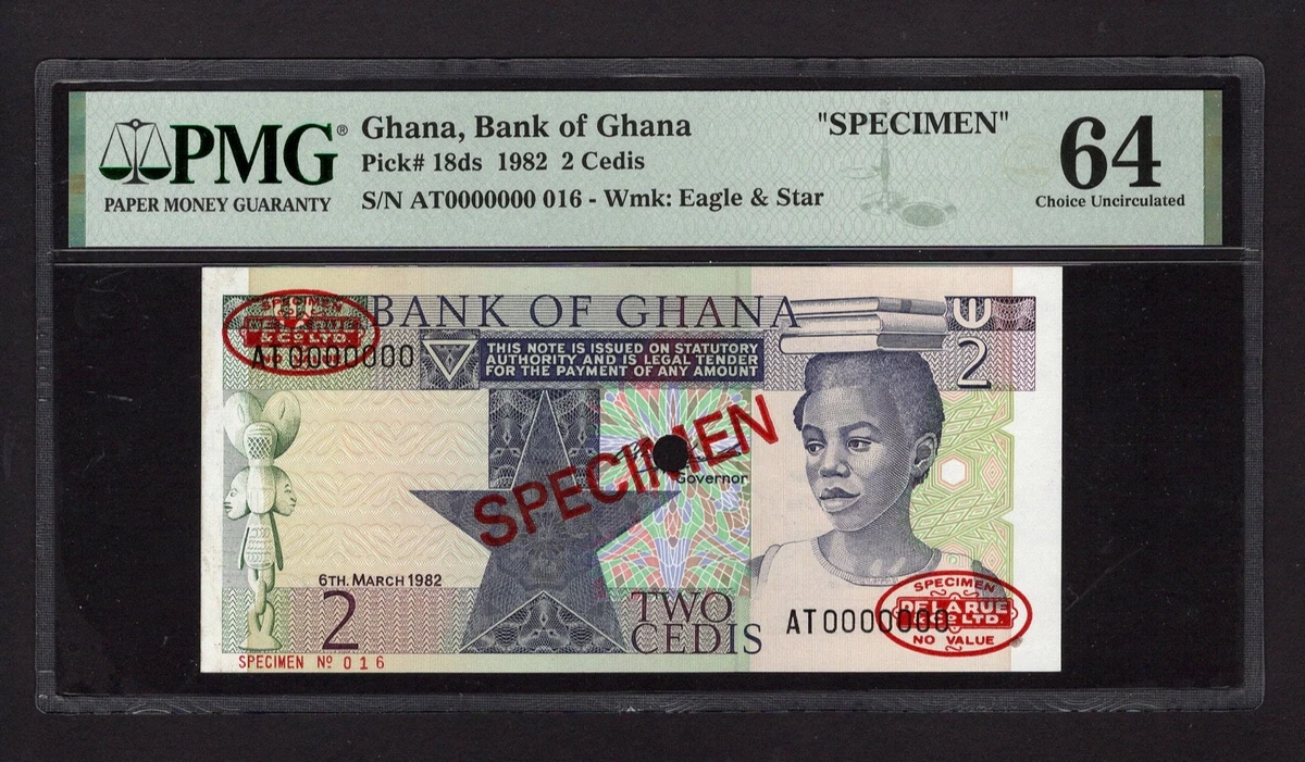 Ghanaian Paper Money Specimens for sale | eBay