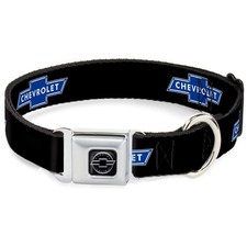 Buckle-Down Seatbelt Buckle 1.5" Wide - Fits 16-23" Neck - Medium, Multicolor