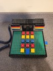 Rare 1980’s Vintage Tyco Lego Telephone - Super Fun Retro Decor