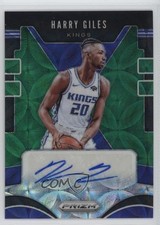 2019-20 Panini Prizm Signatures Choice Green Prizm /8 Harry Giles #SG-HGL Auto
