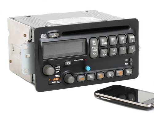 Pontiac Aztek Montana 2003-2005 Radio AM FM CD Player w Bluetooth Music 10317991 - Imagen 3 de 6