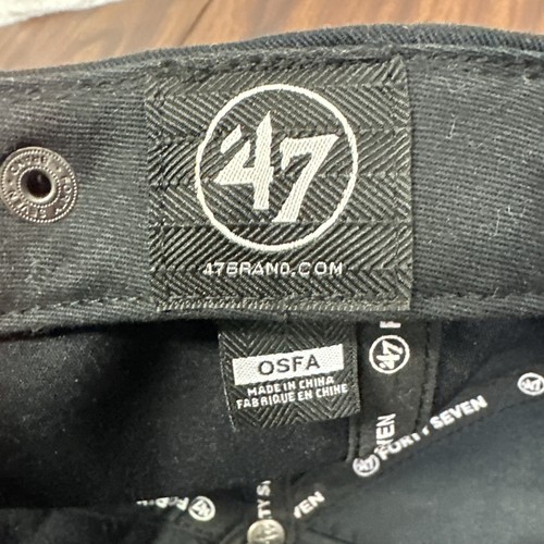 Golden State Warriors Diamond Supply Hayworth Captain Strapback Mütze schwarz '47 - Bild 7 von 7