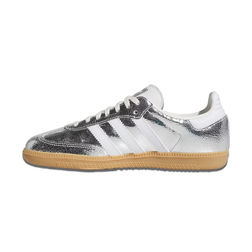 Adidas Samba OG Plateado Metálico Nube Blanco KI5718 GS TD Nuevo Foto 2 de 4