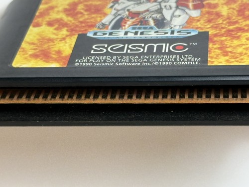 MUSHA (Sega Genesis, 1990) Complete with Manual Seismic Rare Game Very Nice Nrmt - Bild 12 von 19