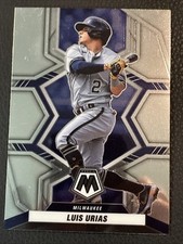 2022 Panini Mosaic Genesis Mosaic Prizm #133 Luis Urias Chrome