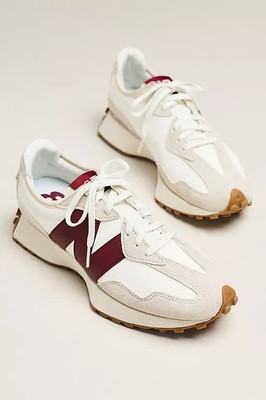 New Balance Exclusive 327 Sneakers Women`s Moonbeam / Classic Burgundy 