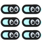  6 PCS Webcam Cover Slide for Desktop Camera Tablet Laptop Privacy