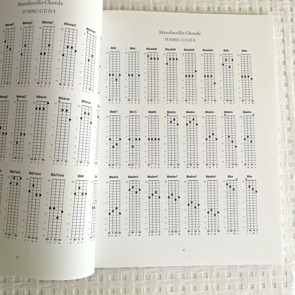 The Big Book Of Mandocello Chords: An In-Depth Exploration By Harvey Reid *NEW* - Image 4 of 4