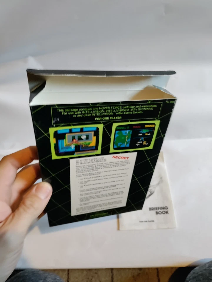 Vintage Intellivision Video Game - Hover Force w/ Manual & Box Rare & Mint - Image 3 of 4