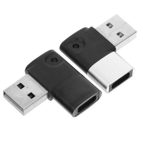 2 Pcs Type-c Adapter USB Converting Device Adaptor Converter Right Angle - 第 11/12 張圖片
