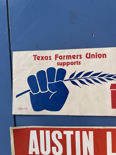 Vintage Farm Livestock Agricultural Bumper Sticker Lot, Austin Texas Farm Power - Picture 22 of 24