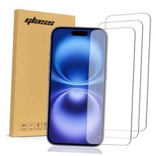 3-Pack Tempered Glass Screen Protector for - Protective 9H Screen iPhone 16