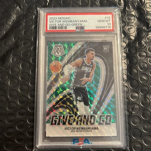 Victor Wembanyama 2023 Panini Prizm Victor Wembanyama #12 Green
