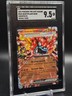 2024 POKEMON TWM EN-TWILIGHT MASQUERADE #040 HEARTHFLAME MASK OGERPON EX SGC 9.5