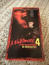 A Nightmare on Elm Street 4 - The Dream Master (VHS, 1999)