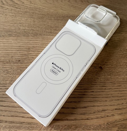 Apple Hülle Clear Case für Apple iPhone 16 Pro MagSafe Model 3245 in OVP - Bild 4 von 4