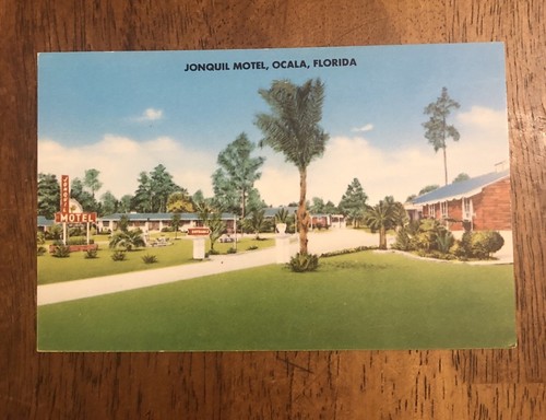 Jonquil Motel, Ocala, Florida. Postkarte (WP8) - Bild 1 von 2