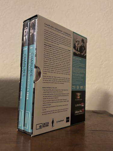 Charlie Chaplin Essanay Comedies with Mutual Comedies Flicker Alley Blu ray/DVD - Picture 3 of 3