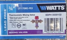 Watts 1/2 Lf1170m2-Pex Mixing Valve,Brass,23 Gpm,5-9/16 In. H