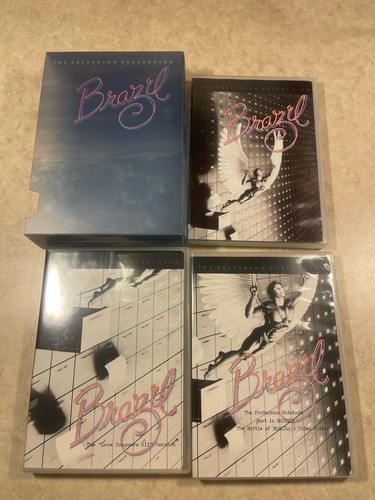 Brazil DVD Terry Gilliam 1999 3 Disc Set Criterion Collection - Imagen 3 de 5