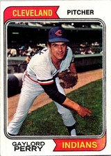 Gaylord Perry 1974 Topps #35 Cleveland Indians