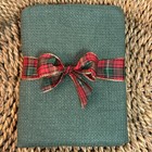 POTTERY BARN EUROPEAN FLAX LINEN WAFFLE PILLOW SHAM (SET OF 2) STANDARD ~CYPRESS