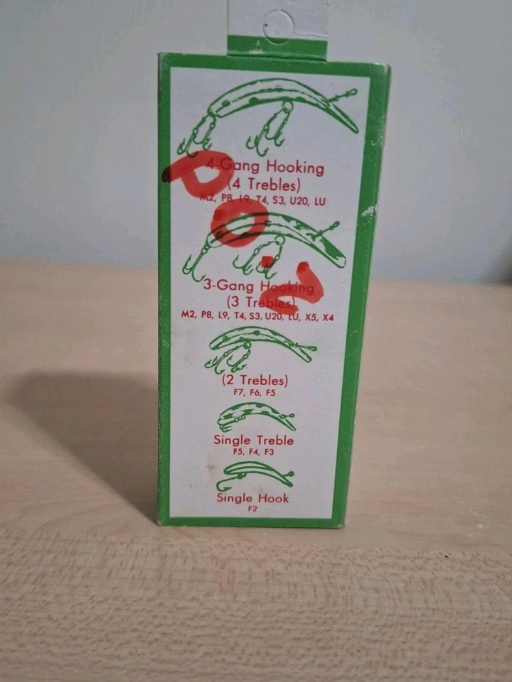 Señuelo de pesca Helin Flatfish U20 de colección en caja original sin abrir RFL naranja Foto 3 de 4