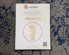 Ergobaby Easy Snug Infant Insert Natural Beige For Ergobaby Carrier NIB sealed