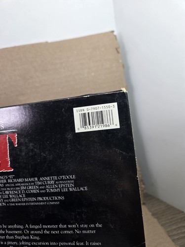 Steven King's "It" (Laserdisc, 1993) Harry Anderson Richard Masur Used Rare - Picture 8 of 12