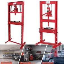 6/12Ton Hydraulikpresse Werkstattpresse Rahmenpresse Dornpresse Tischpresse ROT