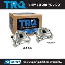 TRQ NEW Front Disc Brake Caliper Pair for Jeep Liberty