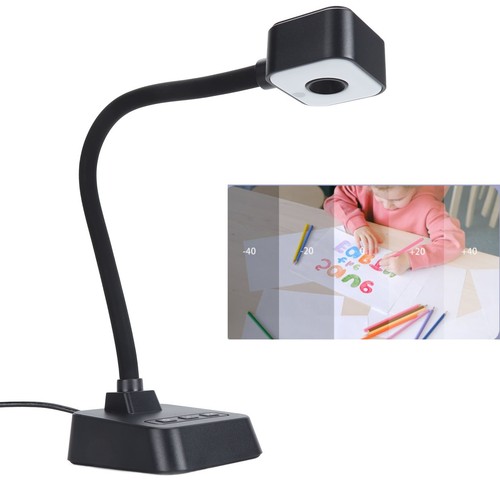4K USB Document Camera 360 Deg Rotatable Lens Auto Focus 3 Le-vel LED Light Fit - Bild 8 von 24