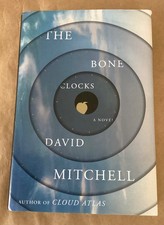 The Bone Clocks David Mitchell 2014 hardcover book fiction vtg magical realism
