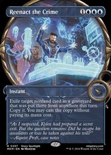 x1 Reenact the Crime - Showcase - Murders at Karlov Manor - NM - MTG