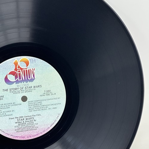 The Story Of Star Wars Movie Original Soundtrack 1977 Vinyl With Booklet T-550 - Foto 11 di 17