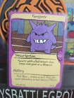 Fangster (Gengar) #94 - First Edition First Print PokeDoodly Fan Art - Pokemon