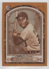 2020 Bowman Chrome Farm to Fame Orange Refractor /25 Tony Perez #FTF-TP HOF