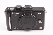 Panasonic Lumix DMC-GF1 12.1MP Mirrorless M4/3 Body Shutter Count:4.9k Z-01886