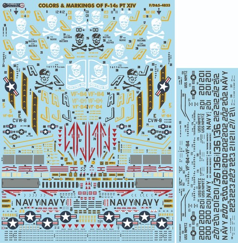 1/48 Furball Colors & Markings of F-14s Part 14 VF-84 - Bild 8 von 8