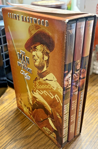 Clint Eastwood Der Mann ohne Namen Trilogie DVD Box Set 3 Filme Western GETESTET!