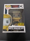 Funko Pop Hopper (Biohazard Suit) #525 Stranger Things Hot Topic Exclusive